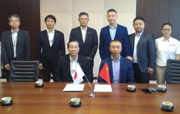 國禎膜科技與日本株式會社久保田成功續(xù)簽技術(shù)引進(jìn)協(xié)議